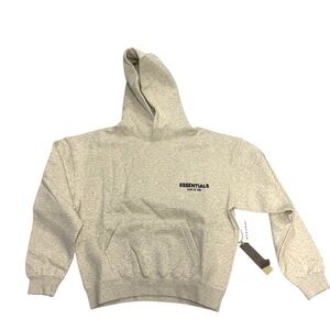 Essentials Light Oatmeal Hoodie